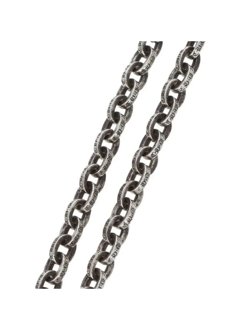 Chrome Hearts Paper Chain Silver Bracelet